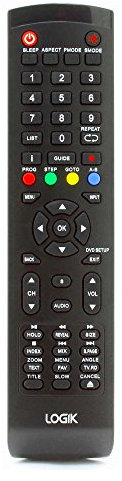 Genuine Logik Remote Control for L32HE18 L24HE16 L24HED16 L24HED16A L20HE15 L24HED16B L24HED18 2018 LED TVs