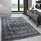 Carpetsale24 Orient Teppich 240x340 cm Grau, Klassisches Wohntextil im Landhausstil, Strapazierfähig & stilvoll für großzügige Räume oder Wohnlandschaften