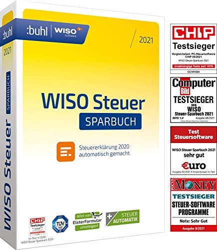 WISO Steuer-Sparbuch 2021 (für Steuerjahr 2020 | Standard Verpackung)