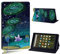 FINDING CASE For Amazon Fire HD 8 (6th 7th 8th Gen) Tablet - Printed PU Flip Leather Smart Lightweight Shell Stand Cover Case for Fire HD 8 (6th 7th 8th Gen) (Lotus flower paint)