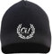 sostex Lorbeerkranz Oi Beanie Mütze - Bestickt - Strickmütze Wintermütze Einheitsgröße Schwarz
