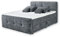 Stella Trading WINNIPEG 6 Polsterbett 180x200 mit Bettkasten, Anthrazit - Doppelbett mit 9-Zonen-Federkern Matratze und Kaltschaum Topper - 180 x 114 x 226 cm (B/H/T)