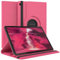 EAZY CASE - Tablet Hülle für Samsung Galaxy Tab S6 Lite Schutzhülle 10.4 Zoll Smart Cover Tablet Case Rotationcase zum Aufstellen Klapphülle 360° drehbar mit Standfunktion Tasche Kunstleder Pink