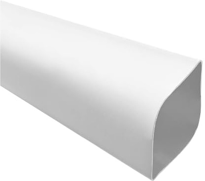 STEX24 Schrumpfschlauch 2:1, Meterware, weiß 50,8/25,4mm, 2 Zoll, WSM2 Schrumpftemperatur mind. 70°C, vollständig bei mind. 100°C - 1 Meter