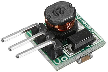 GOMMER 0.9-5V To 5V DC-DC Step Up Power Module Boost Converter Board 1.5V 1.8V 2.5V 3V 3.3V 3.7V 4.2V To 5V 480mA 150KHz Used as spare parts
