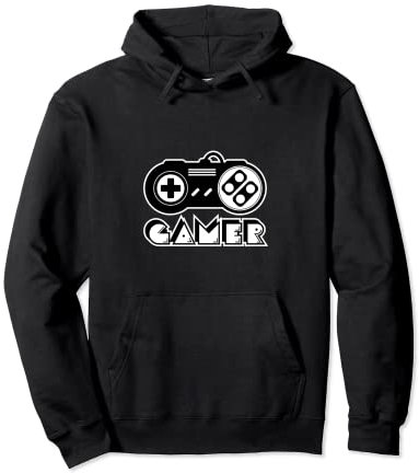Retro Arcade Joystick Gamer Esport Pullover Hoodie