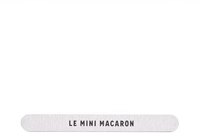 Le Mini Macaron • Zebra Nail File • White • One Piece