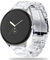 Miimall Harz Armband Kompatibel mit Google Pixel Watch 2/1, Leichtes Wasserfestes Buntes Ersatzarmband für Damen und Herren - Klar