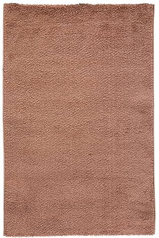 Tapis en jute 100x150cm rose terracotta - Atmosphera créateur d'intérieur