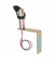 Générique Support Placement Lateral en Metal avec Connexion 2 Pôle pour Gyrophare avec Capuchon