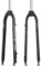 LYMFCFC Starre Gabel Aus Aluminiumlegierung, 26/27,5/29 Zoll, 1-1/8 Zoll MTB-Gabel, Scheibenbremse, 28,6 Mm, Ultraleichte Kabellose Fahrradgabel Mit Geradem Rohr A,27.5in
