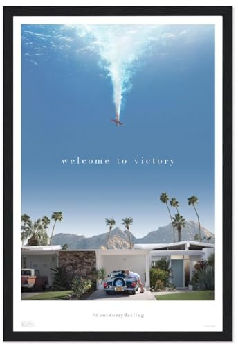 nzzmy Poster Don't Worry Darling, Vintage-Kunst, Raumdekoration, ästhetische Schlafzimmerdekoration, Leinwandposter für Schlafzimmer, 20 x 30 cm