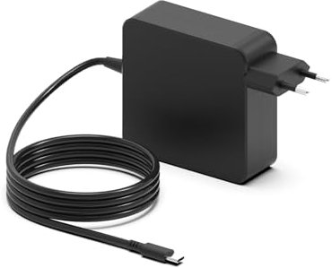 Haiyistar 65W Caricatore Alimentatore USB C per PC Portatile, Caricabatterie per ASUS ZenBook, Lenovo ThinkPad Chromebook, HP Probook,Dell, HUAWEI MateBook, Xiaomi Air Adattatore