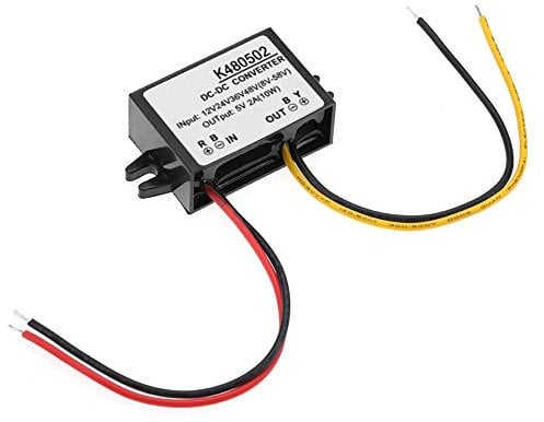 DC-DC 12V/24V/36V/48v to 5v 2A Converter Power Supply Module 48v to 5v Power 6 * 3 * 2