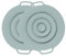 2 Pezzi Coperchio Universale Silicone,Culinario Coperchio Per La Protezione Dal Traboccamento,Coperchio Paraspruzzi Per Evitare Fuoriuscite Di Liquidi,Per Pentole Dal Diametro Di 15-25Cm (Verde)