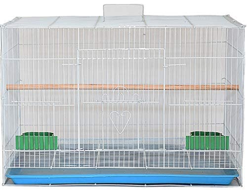 dekorative Papageienkäfige für große Vögel, günstige Vogelkäfige für Sittiche, günstiger Vogelkäfig aus Eisen, Papageienkäfig für Reisen im Innenbereich, für Kaninc