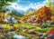 Puzzles 1000 Pieces Age 14+ for Adults jigsaw puzzles for adults 1000 Piece Puzzle Educational Games -Beautiful Village Scenery-Decoration Puzzle