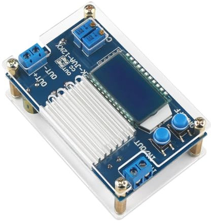 Uqezagpa Adjustable Voltages Converter Step Down Voltages Regulator 5.3V to 32V 12A Power Supply Voltages