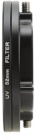 ZCZDHNA Variabler ND-Linsenfilter, 52 mm, Variabler Neutraldichtefilter Hero11, Schwarz