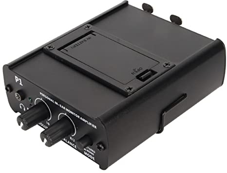 FILFEEL Portable 2CH Stereo Headphone Amplifier Mixer with 3.5mm Output and No Distortion for Studio Use