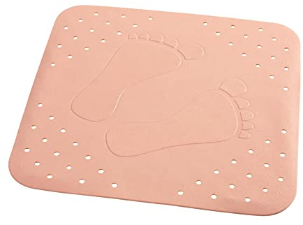 RIDDER Duscheinlage Plattfuß rosa 54x54 cm
