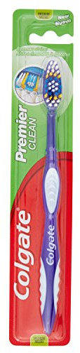 Colgate Premier Clean Zahnbürste, 12 g, 4 Stück, Violett