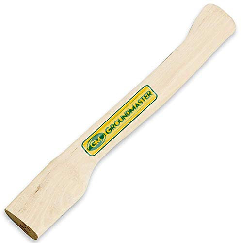 GroundMaster 12 - 24 Long Handheld Axe Handle - Strong Durable Hickory Shaft (24 (600mm))