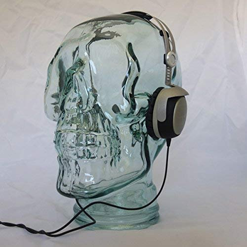 Yasirona Foamboard Warehouse Glass Skull Headphone Stand (Clear)