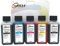 refill24 Nachfülltinte kompatibel mit Canon PGI-580 XXL CLI-581 XXL Druckerpatronen, geeignet für Canon Pixma TS6150 Series, TS8150 Series Drucker, Refillset mit 500 ml Druckertinte