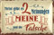 Geschenkeparadies 24 Blechschild 20x30cm Meist gibt es 2 Meinungen Meine und die Falsche