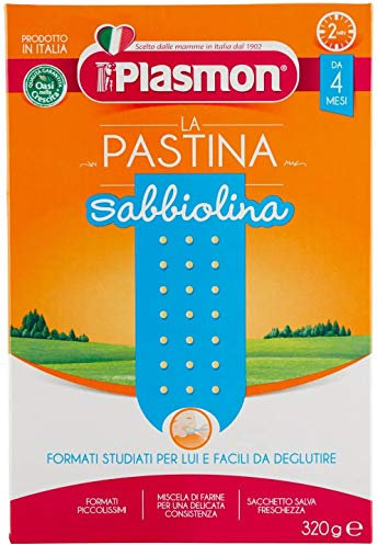 Plasmon La Pastina Sabbiolina Da 4 Mesi 12 Pezzi Da 320 Grammi