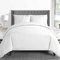 Pizuna Luxuriöser Soft-Satin 2er Pack Kissenbezug 80x80 cm Weiß, 600 Fadenzahl Baumwolle Kissenbezüge, 100% Langstapel Baumwolle Kissenbezug (Weiß, 80x80 cm)