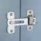 Door Latch Lock for Door and Window Sliding Lock bar Bolt barn Sliding Latch (180 Degree)