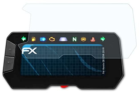 atFoliX Schutzfolie kompatibel mit Honda CB125R 2018 Folie, ultraklare FX Displayschutzfolie (3X)