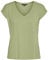 Vero Moda Womens VMFILLI SS V-Neck Tee GA NOOS T-Shirts, Sage, S