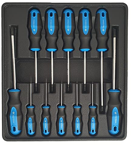 Schraubendreher-Satz 12-tlg. Schraubenzieher T6-T45 Set T-Profil