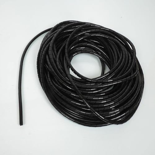 SELECTION P2R (Motorisé) Spiralschlauch, flexibel, für Elektrokabel, Durchmesser 9 – 65 mm, Schwarz (25 m)