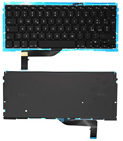 CLICK HELP Tastiera Notebook Compatibile sostitutivo per Apple MacBook PRO Retina 15 A1398 (2012-2015)(Retroilluminata)