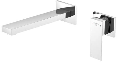 Steinberg Serie 160 Waschtischarmatur, Fertigmontageset, Unterputz, Ausladung 205 mm, 16018143, Farbe: Chrom