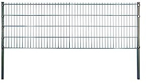TETZNER&JENTZSCH Como Doppelstabmatte RAL 7016 anthrazit 2500 x 1030 mm, MW 200/50, Stäbe 6/5/6 mm fvz.