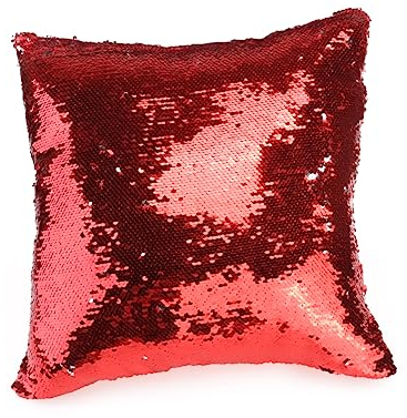 Homoyoyo Pailletten-Kissenbezug Kissen Für Die Couch Werfen Kissenbezüge Mit Farbwechsel Kissenbezüge Für Zuhause Sofa-Kissenbezug Kissenbezug Für Couch Sofa-rückenkissen Stickerei Blitz