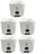Sacchetti sottovuoto per aspirapolvere LG #Ajl75313902 Cordzero A9T sacchetti per aspirapolvere a torre, confezione da 5 pezzi, colore bianco