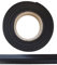 ME:NaMa Schrägband aus Polyester (Satin) - 10 m x 25 mm (gefalzt) - Hochwertiges Einfassband, Satinband, Schrägband - Ideal zum DIY-Nähen - In Belgien hergestellt, auf Einer Rolle (Schwarz)