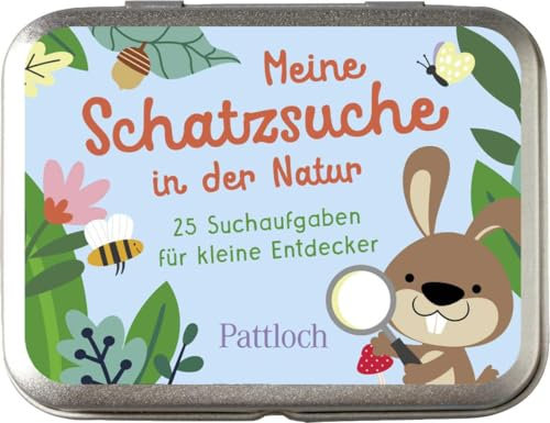 Meine Schatzsuche in der Natur: 25 Suchaufgaben für kleine Entdecker | Beschäftigungsideen für Spaziergänge in der Natur mit Kindern ab 4 Jahren