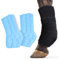 COMFPET flexibel Kühlende Gamaschen für Pferde, Wiederverwendbare Gamaschen für Pferde bei Verletzungen, Kühlende Pferdekniebandage mit 2 Eispacks für Stiefel und Hufe (1 Pack)