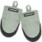 Cuisinart Mini Oven Mitts – 5.5” x 7” Heat-Resistant Kitchen Mitts for Oven with Non-Slip Neoprene Palm, Cotton Filling, and Fabric Loop – Durable Oven Mitt Set for Cooking & Baking (Sage)