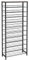 HOOBRO Tall Shoe Rack, Large Capacity Shoe Storage Organizer, 12-Tier Shoe Rack for 44-55 Pairs of Shoes, 75 x 28.5 x 194.5cm, Adjustable Metal Shelves, Shoe Storage Unit, Greige EBG51XJ01