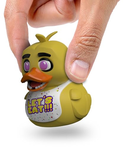 TUBBZ Mini: Five Nights at Freddy's - Chica Cosplaying Rubber Duck Vinyl Figure
