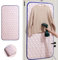 IMUNKT Handheld Garment Steamer Press Pad, Hanging Over Door Ironing Mat, Heat-Resistant Clothes Steamer Pad For Home/Travel, Foldable Door Iron Mat With Hooks(60x80cm/24x31in)