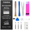 YISHDA 3000MAH Battery for iPhone SE, Upgraded replacement battery for iPhone SE 2016 1st generation (A1662/A1723/A1724) with professional repair tool kits